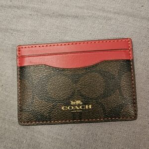 Coach Slim Five Slot Card Case